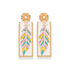 Fresca Mosaic Drop Earrings - Bara Boheme