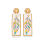 Fresca Mosaic Drop Earrings - Bara Boheme