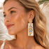 Fresca Mosaic Drop Earrings - Bara Boheme