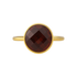Garnet | Bezel Ring - Bara Boheme