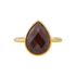 Garnet | Bezel Ring - Bara Boheme