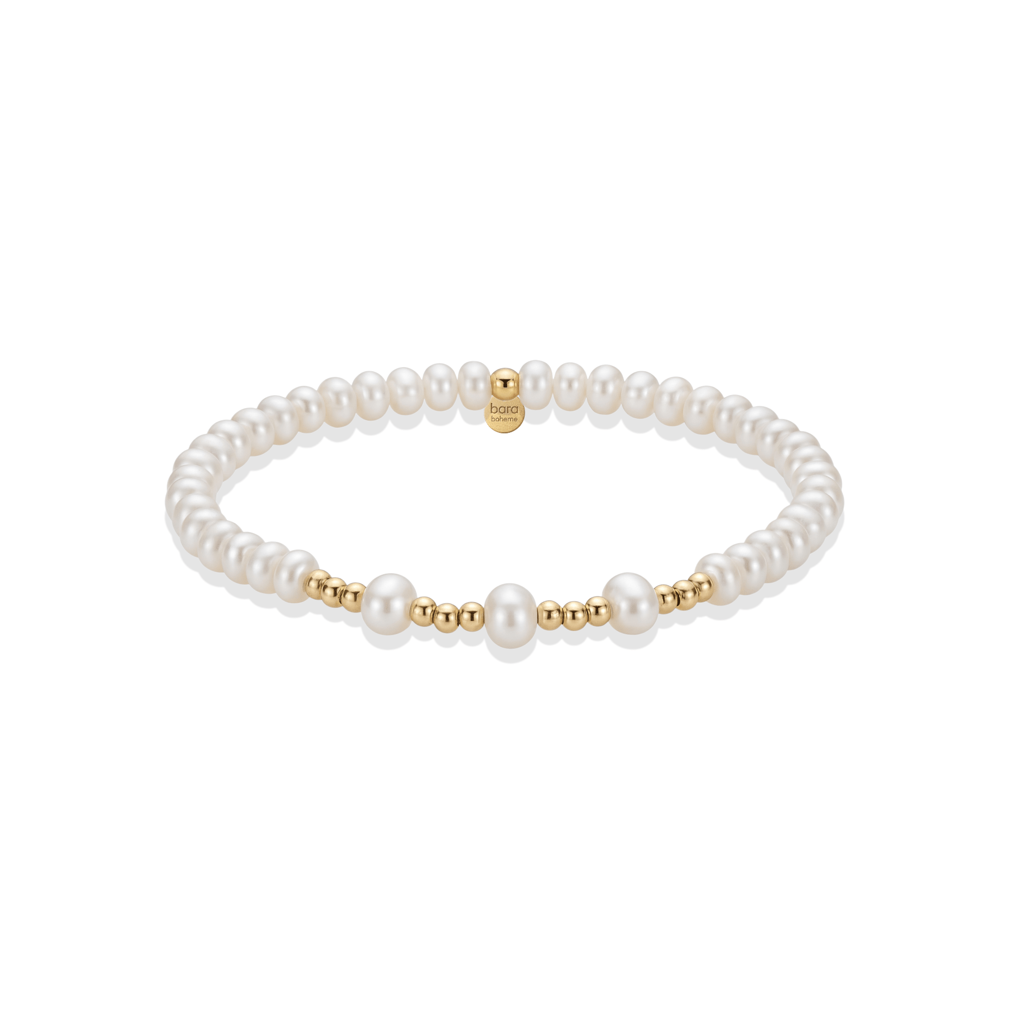 Georgia Pearl Beaded Bracelet - Bara Boheme