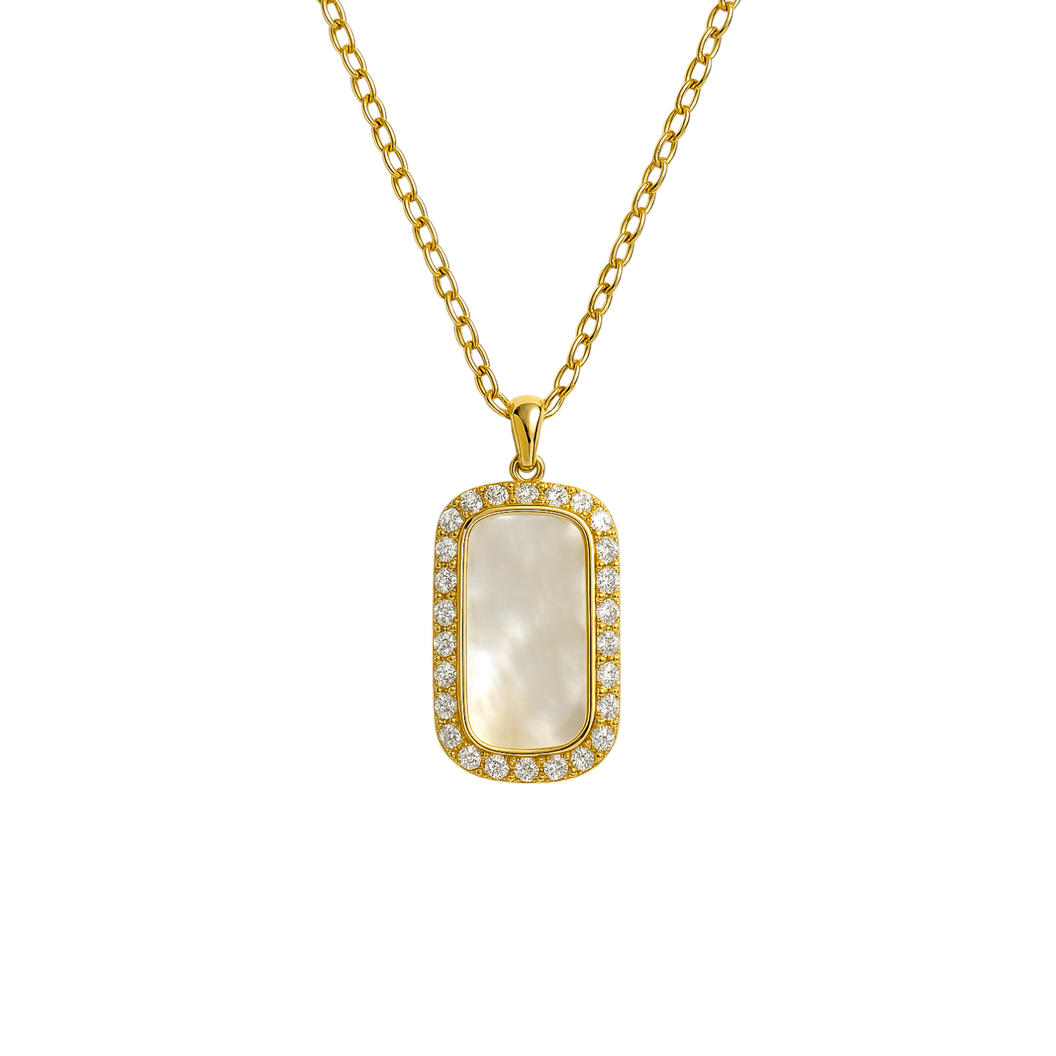 Gwen | Vertical Pave Necklace - Bara Boheme