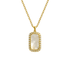 Gwen | Vertical Pave Necklace - Bara Boheme