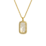 Gwen | Vertical Pave Necklace - Bara Boheme