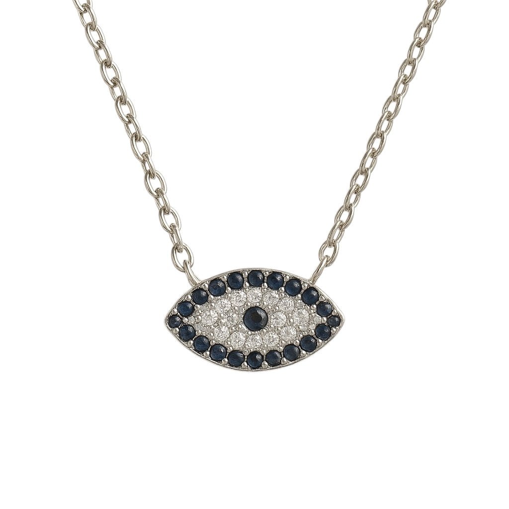 Hades | Pave Evil Eye Necklace - Bara Boheme