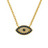 Hades | Pave Evil Eye Necklace - Bara Boheme