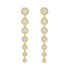 Halo Drop | Pave Earrings - Bara Boheme