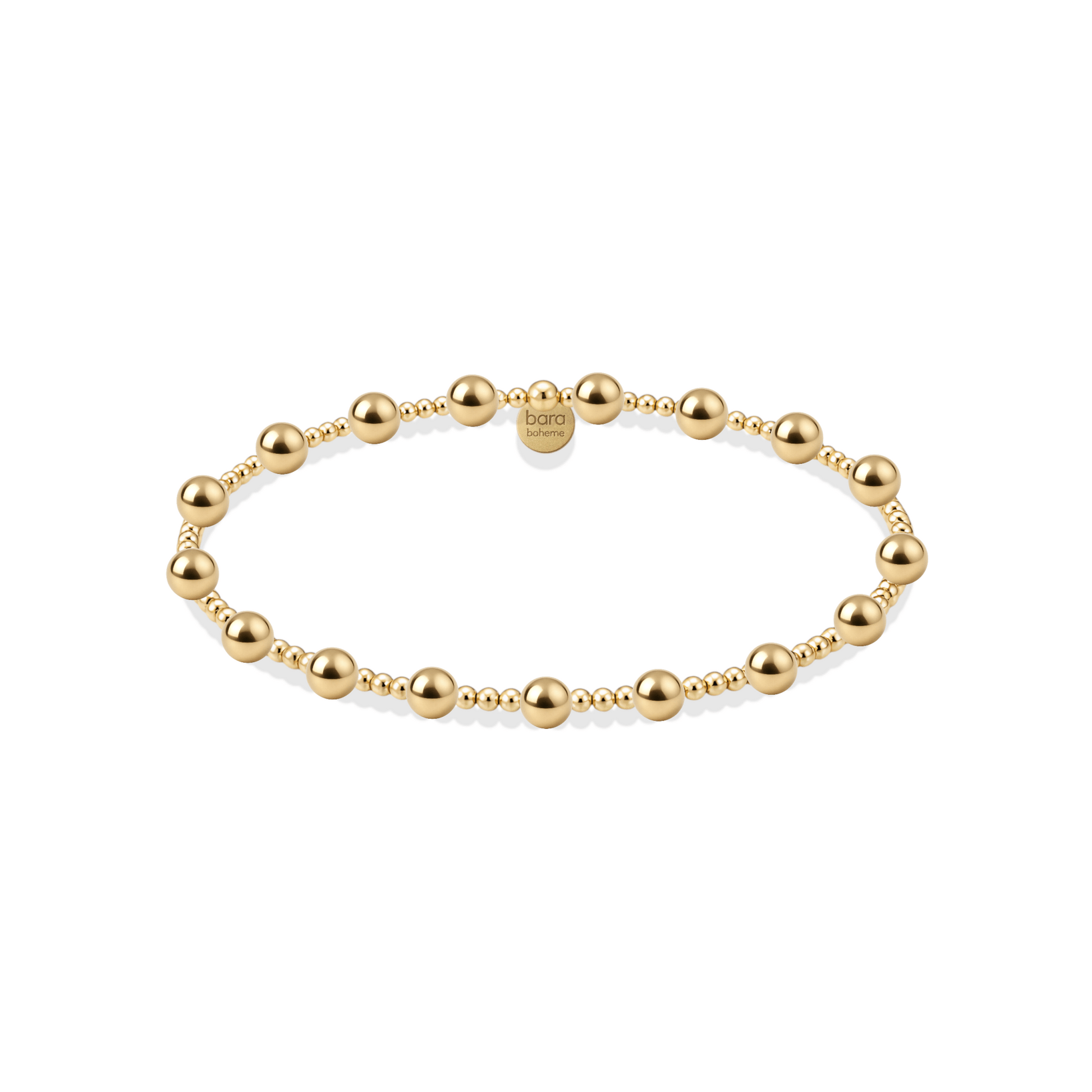 Hamptons Beaded Bracelet Trio Stack - Bara Boheme