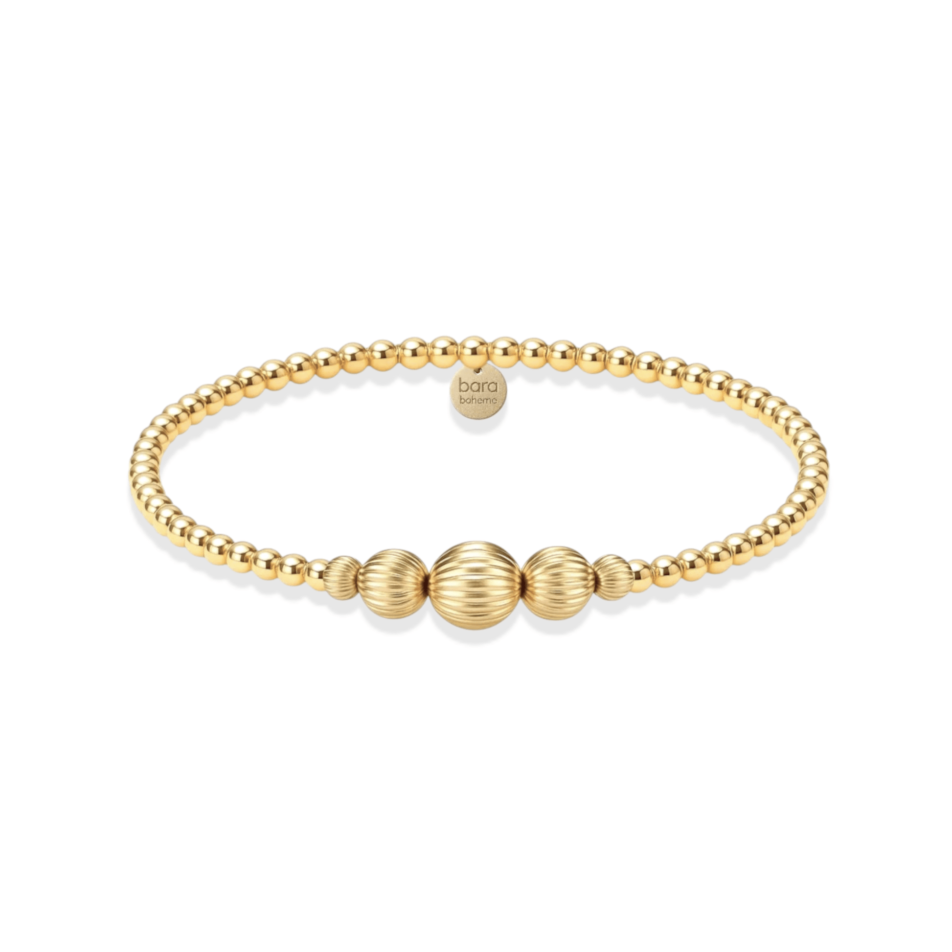 Hamptons Beaded Bracelet Trio Stack - Bara Boheme