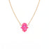Hamsa Large | Opal Elite Chain Necklace - Bara Boheme