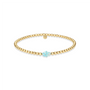 Hamsa Small | Beaded Opal Bracelet - Bara Boheme