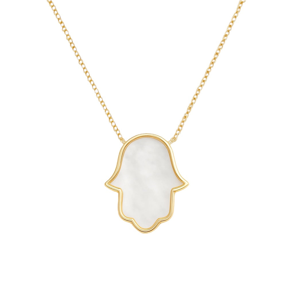 Hamsa | MOP Necklace
