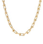 HARDWARE | 18K Gold Plated Large Link Necklace for Men - Bara Boheme