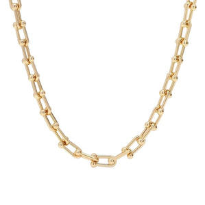 Hardware | Large 18K Gold Plated Chain Necklace