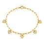 Heart BTY | Pave Anklet - Bara Boheme