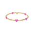 Heart Opal Beaded Bracelet — By the Yard - Bara Boheme