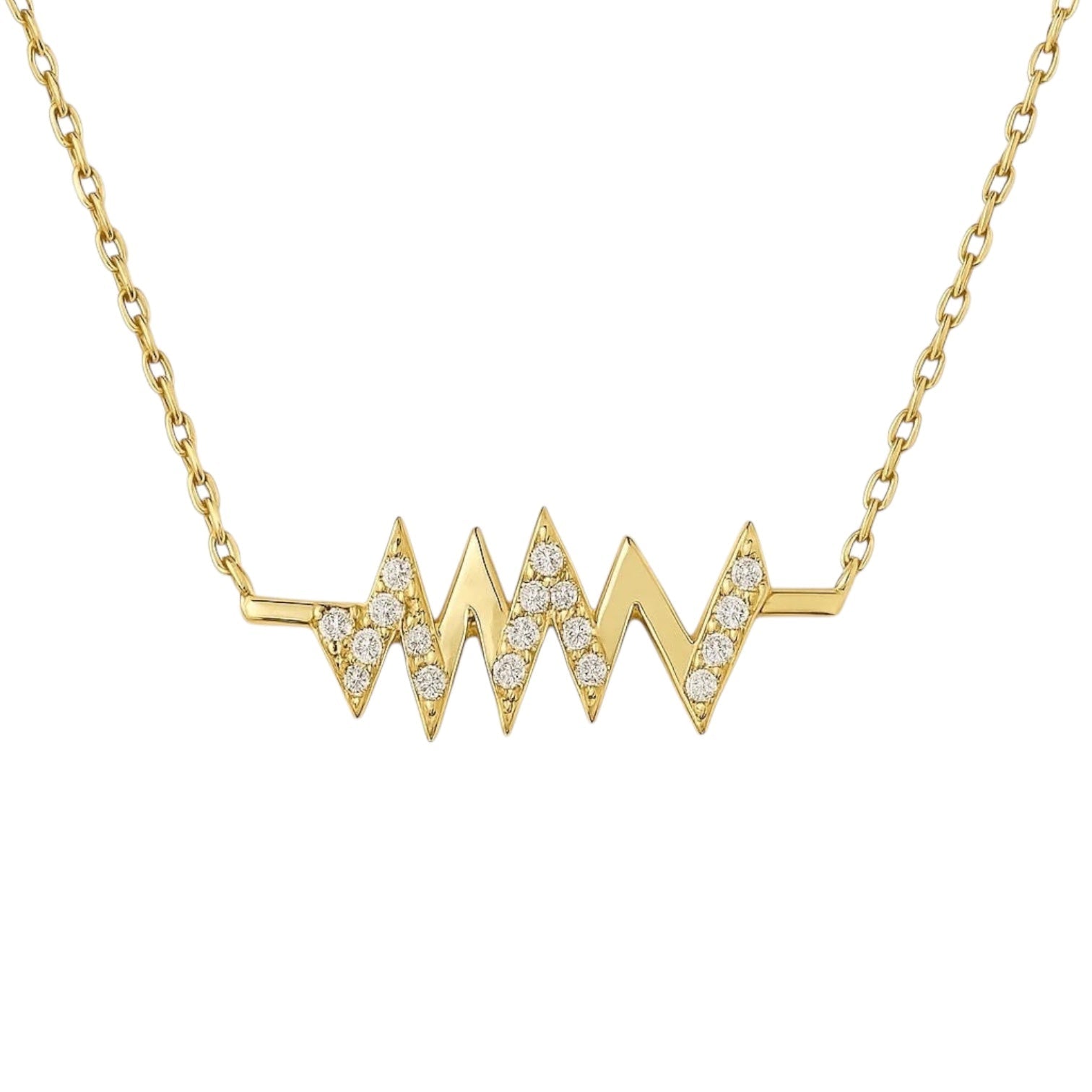 Heartbeat | Gold Plated Necklace - Bara Boheme