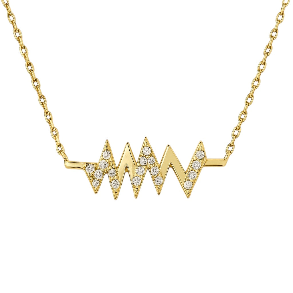 Heartbeat| CZ Necklace