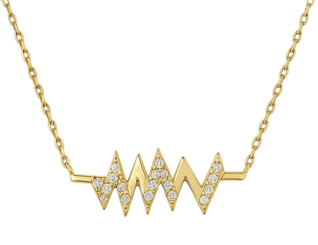 Heartbeat| CZ Necklace