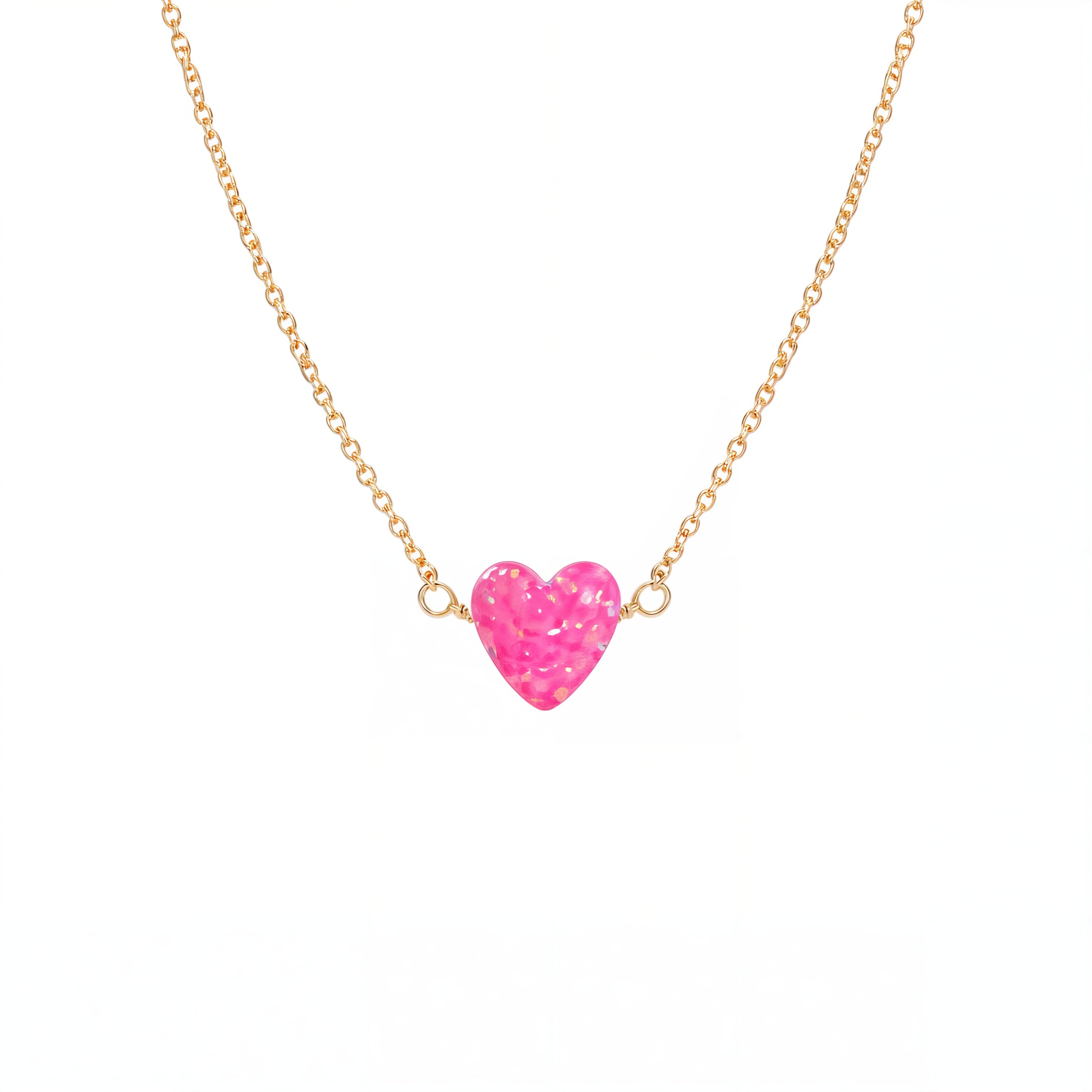 Heart Medium | Opal Elite Chain Necklace