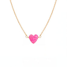 Heart Medium | Opal Elite Chain Necklace