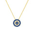 Hera | Pave Evil Eye Necklace - Bara Boheme