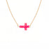 Horizontal Cross | Opal Elite Chain Necklace - Bara Boheme