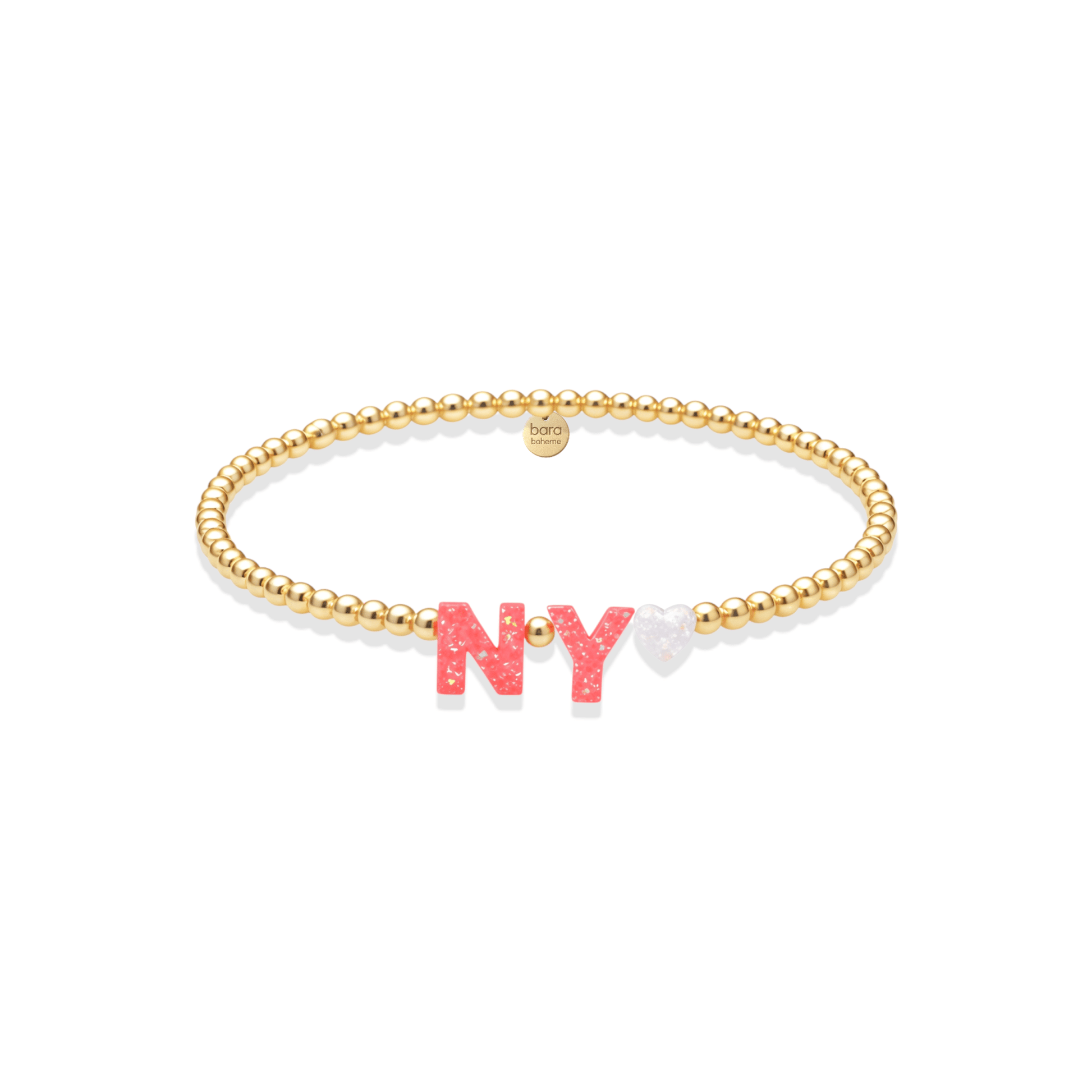 I Heart NYC | Gold Filled Opal Bracelet - Bara Boheme