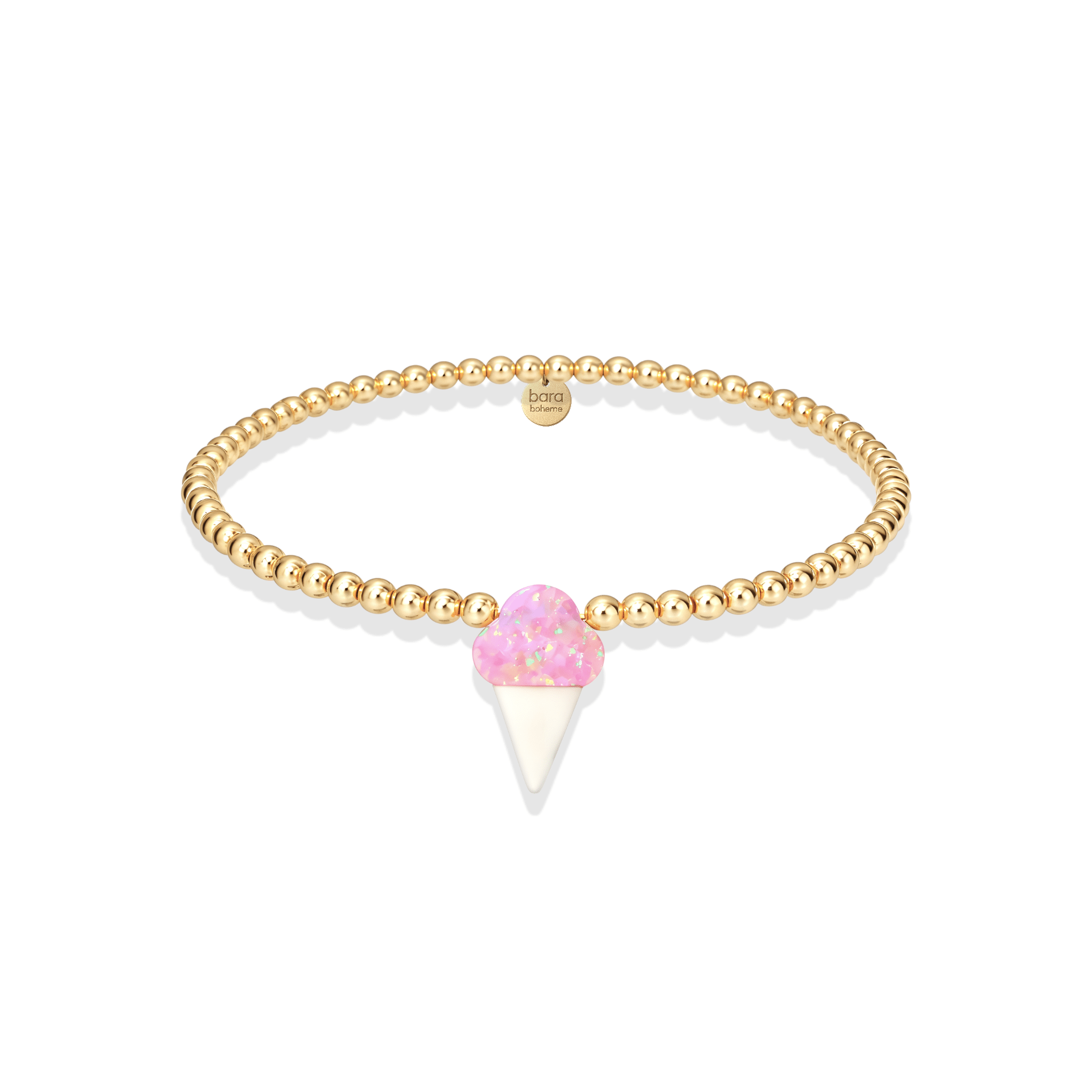 Ice Cream | Beaded Opal Bracelet - Bara Boheme