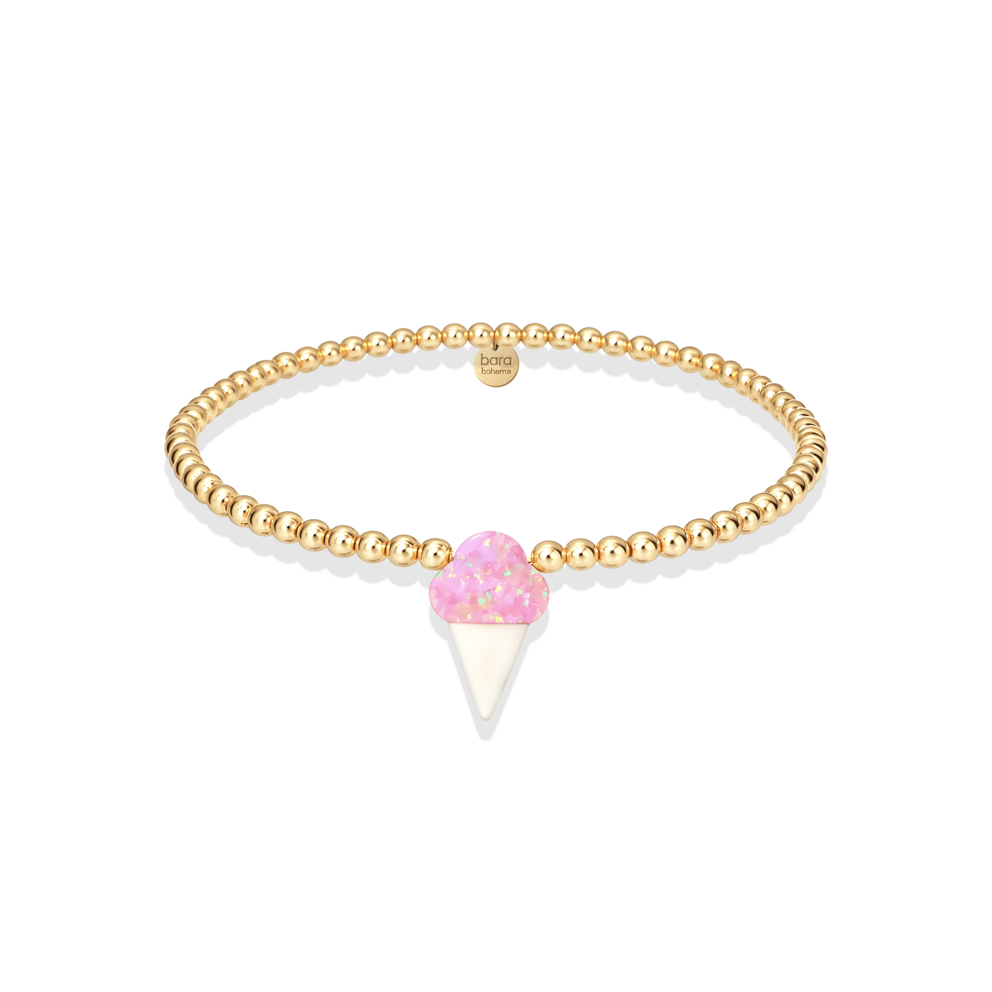 Ice Cream | Beaded Opal Bracelet - Bara Boheme