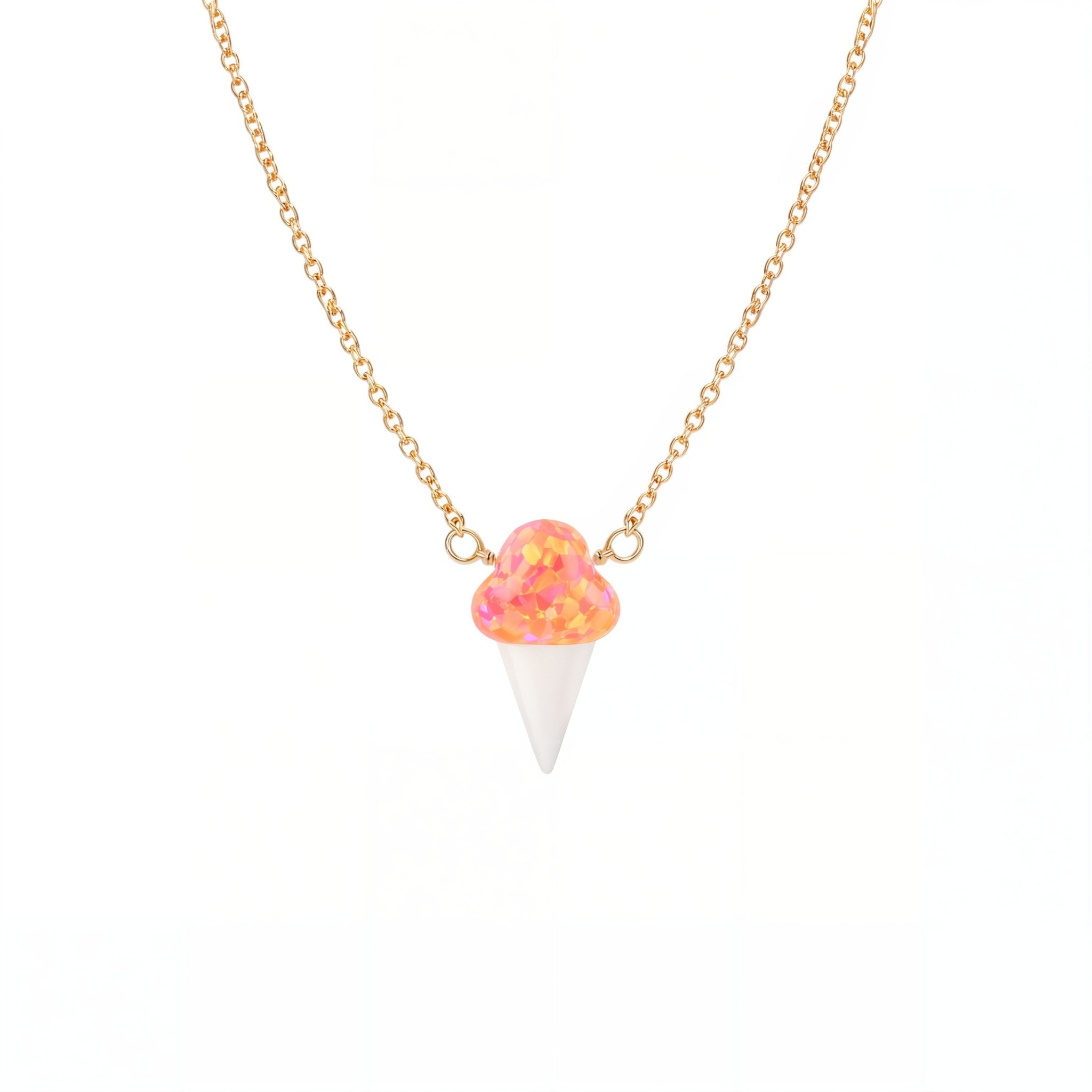 Ice Cream | Opal Elite Chain Necklace - Bara Boheme