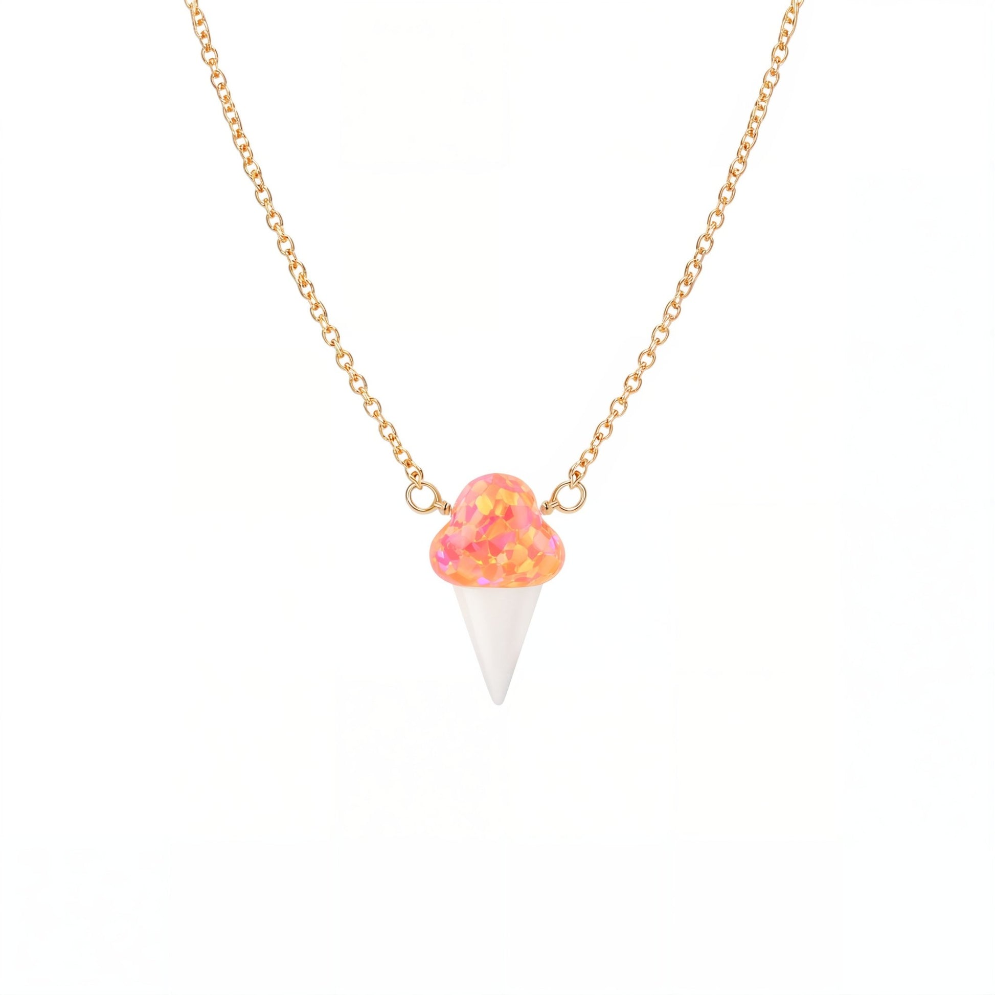 Ice Cream | Opal Elite Chain Necklace - Bara Boheme