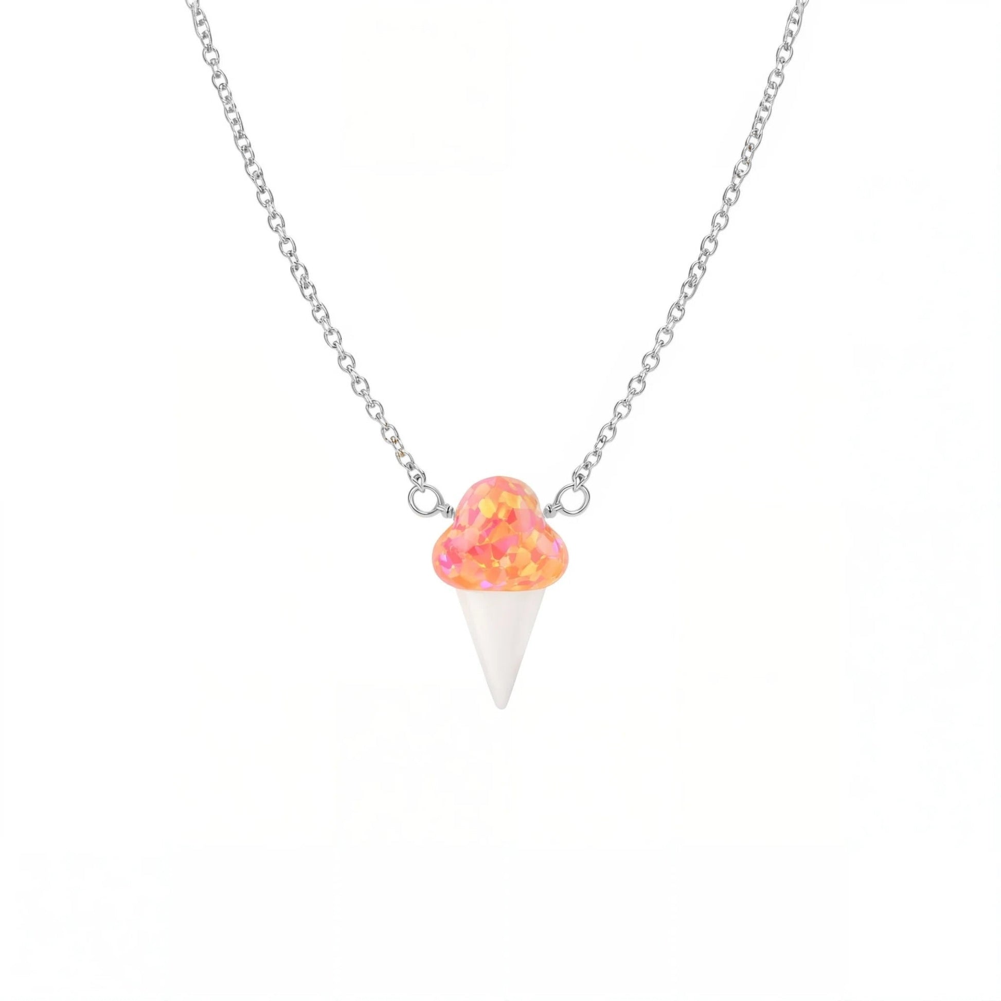 Ice Cream | Opal Elite Chain Necklace - Bara Boheme