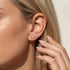 Infinity | Pave Stud Earrings - Bara Boheme