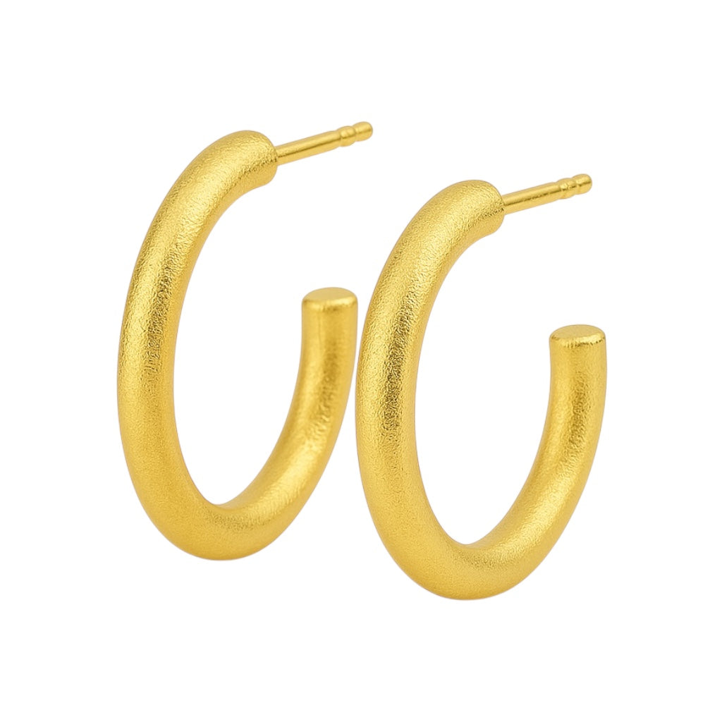 Irina | Gold Hoop Earrings