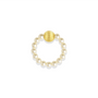 Isabella Pearl Beaded Stretchy Ring - Bara Boheme