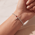 Italian Horn x Crystal Beaded Charm Bracelet - Bara Boheme