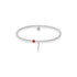 Italian Horn x Crystal Beaded Charm Bracelet - Bara Boheme
