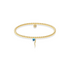 Italian Horn x Eye Beaded Charm Bracelet - Bara Boheme