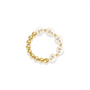 Ivy Pearl Beaded Stretchy Ring - Bara Boheme