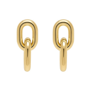 Jessica | Gold Link Earrings