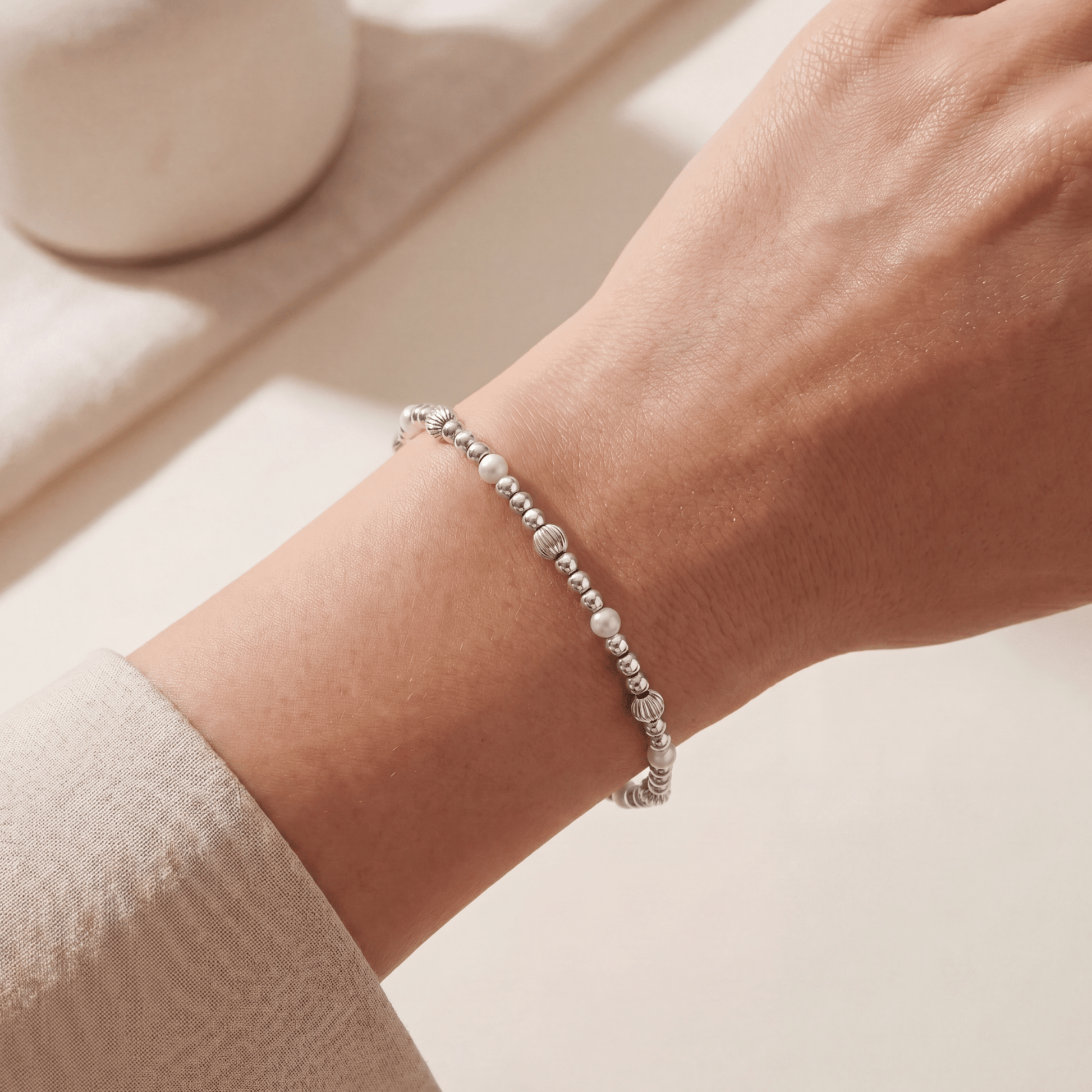 Kaia Pearl Beaded Bracelet - Bara Boheme