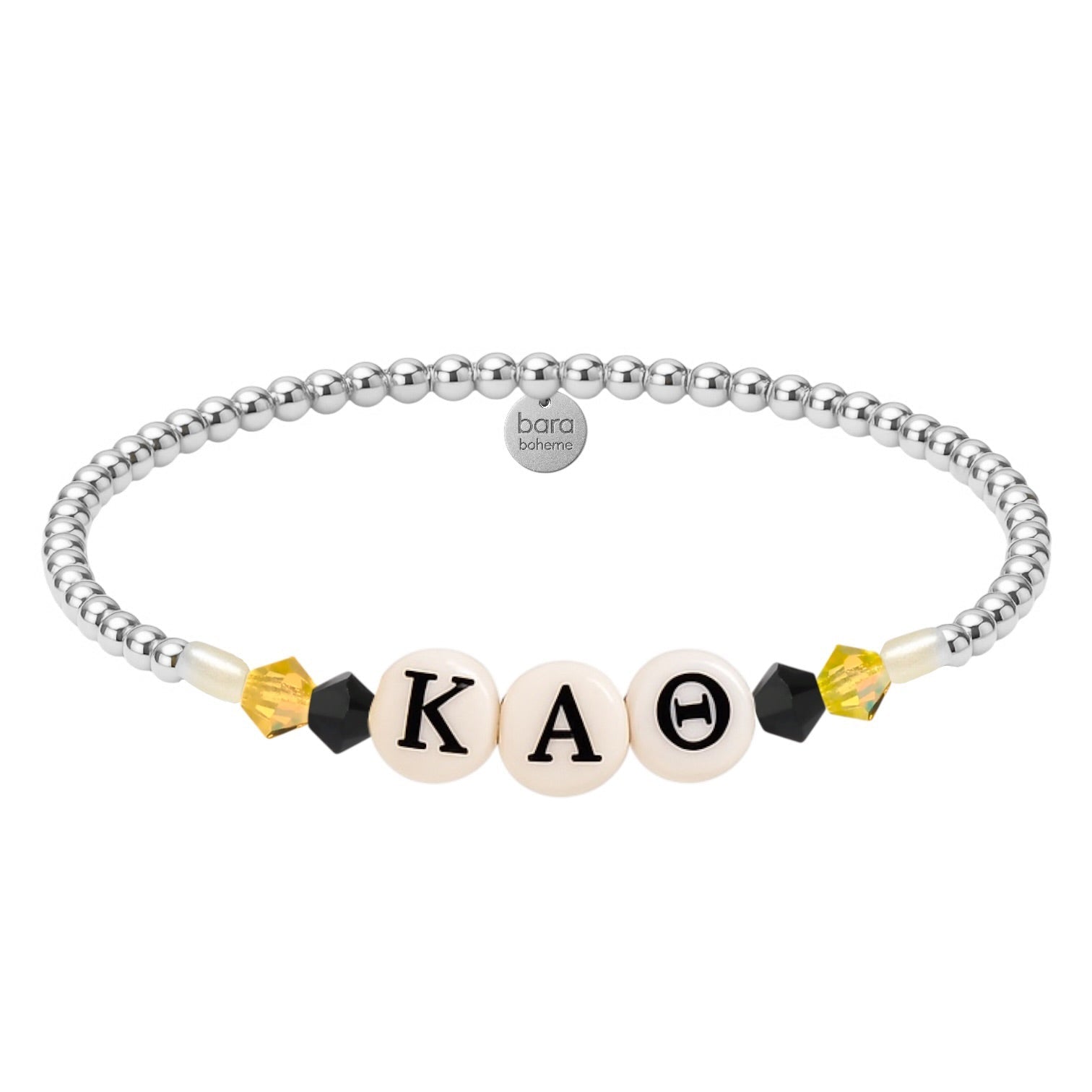 Kappa Alpha Theta | Beaded Sorority Bracelet - Bara Boheme