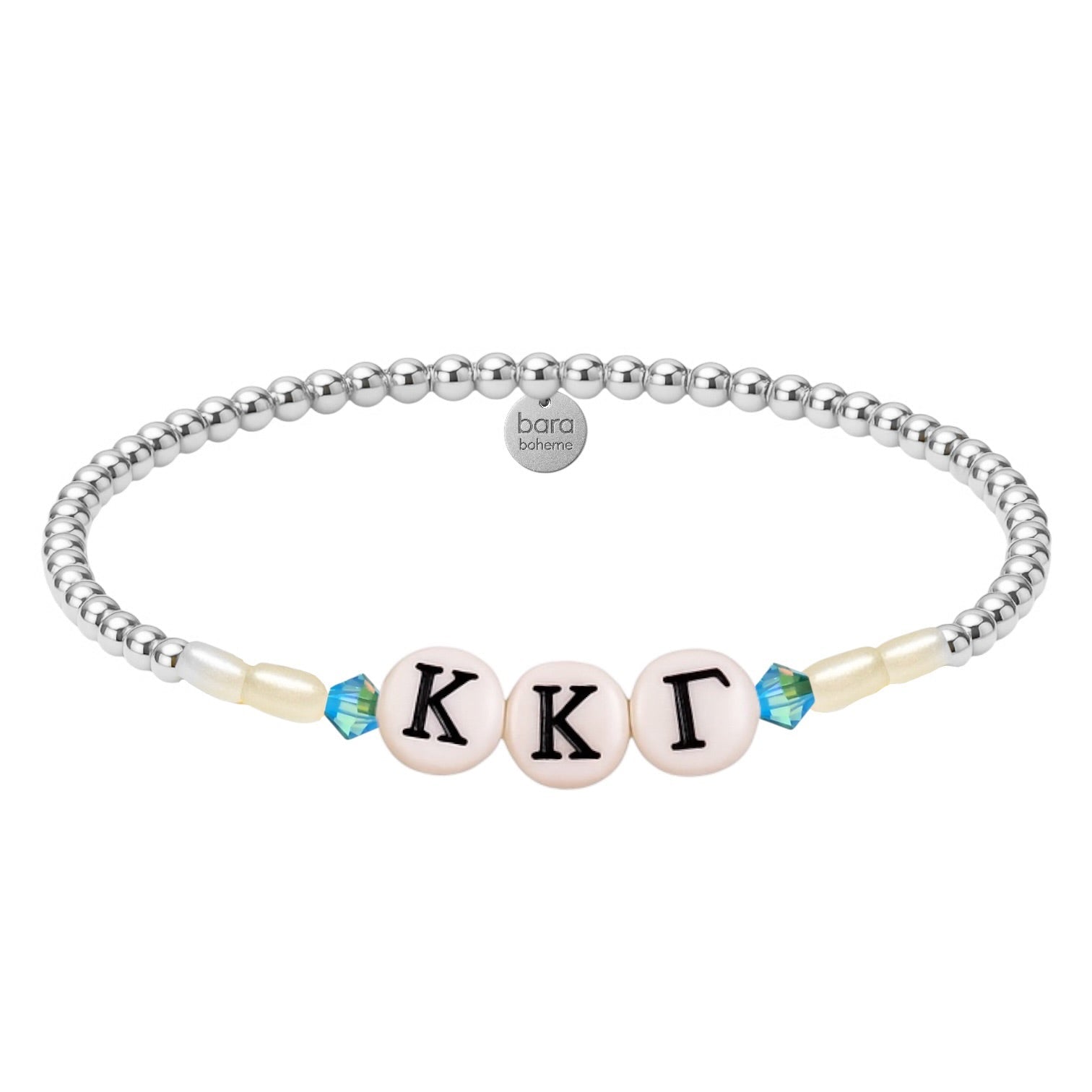 Kappa Kappa Gamma | Beaded Sorority Bracelet - Bara Boheme