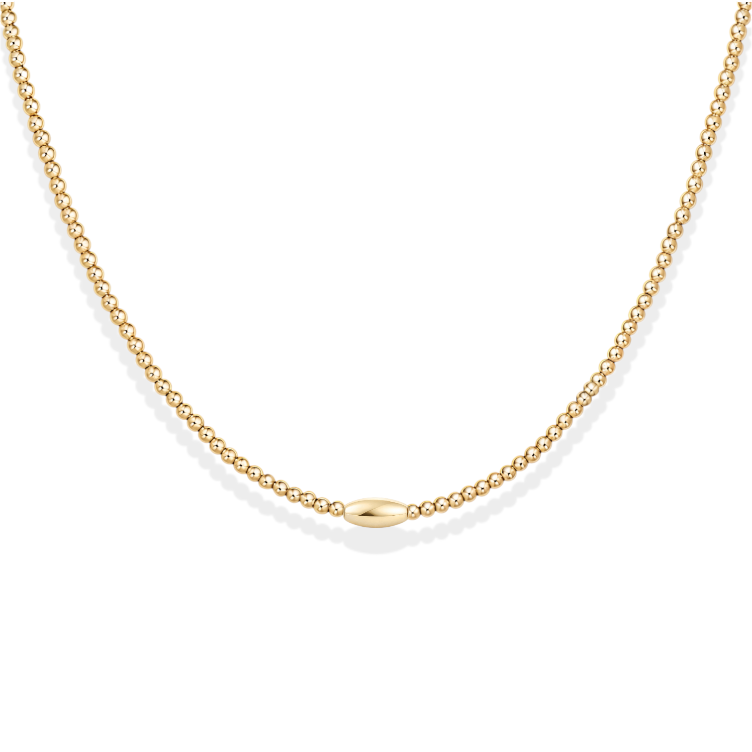 Kelli | Gold Filled Beaded Choker