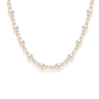 Kelsey | Gold Filled Beaded Necklace with Pearls - Bara Boheme