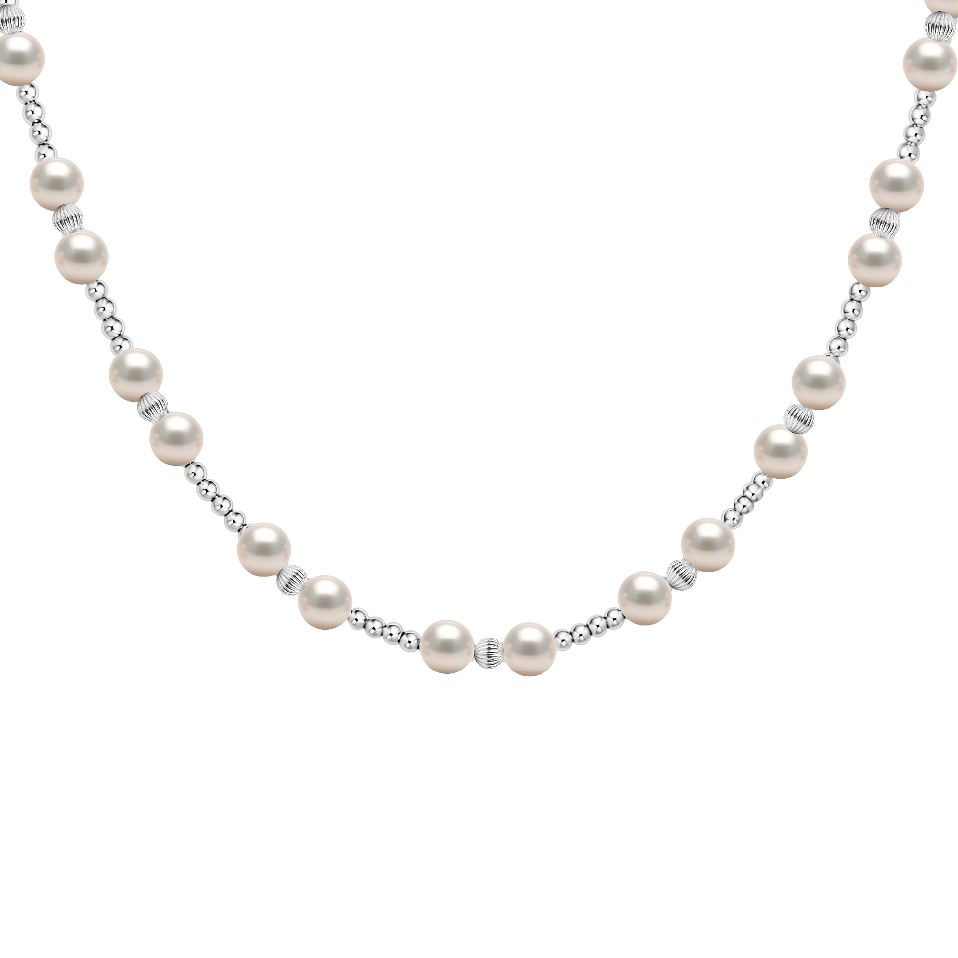 Kimberly | Gold Filled Beaded Necklace with Pearls