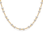Kimberly | Gold Filled Beaded Necklace with Pearls