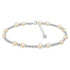 Kimberly | Gold Filled Beaded Anklet With Pearls - Bara Boheme